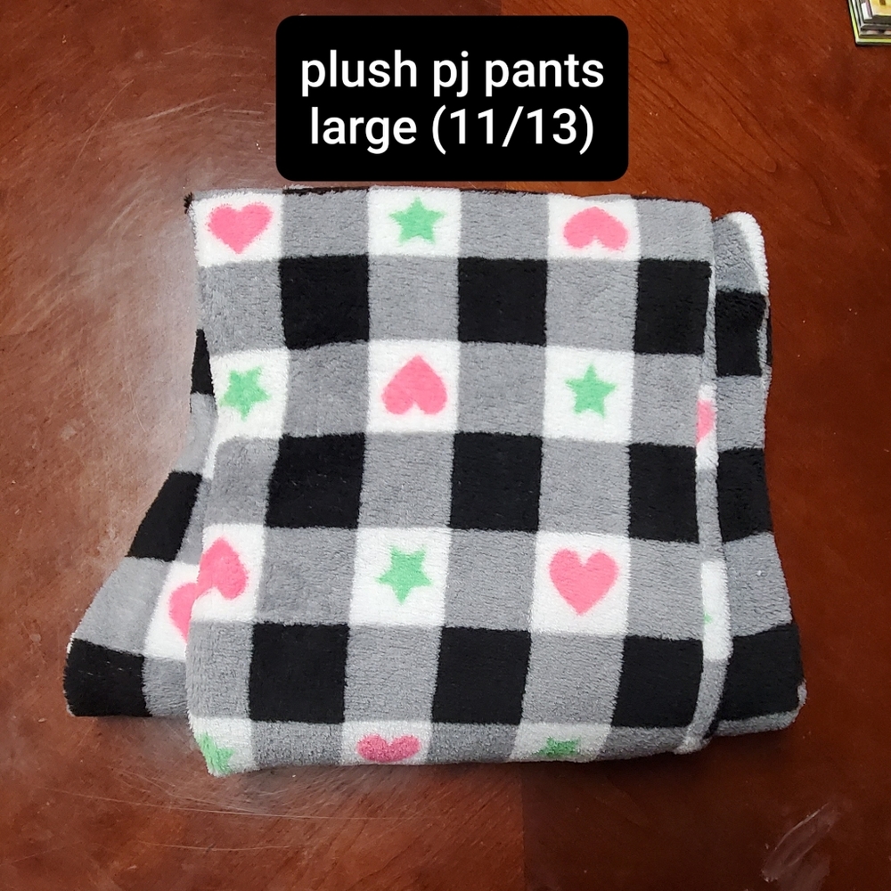 Plush pj pants